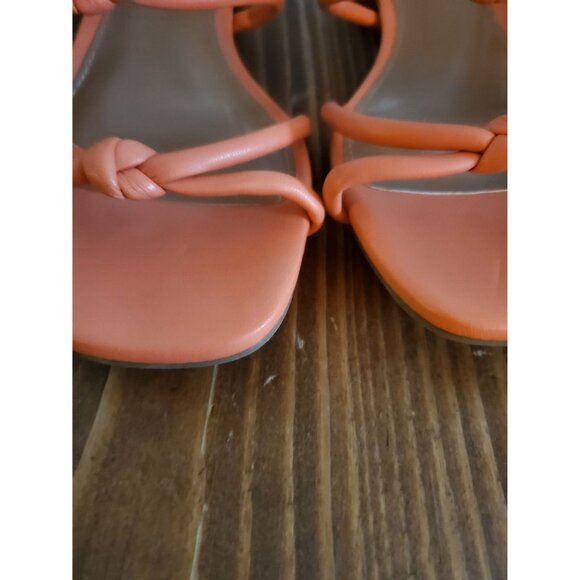 Dolce Vita Coral Strappy Sandals Wisteria Size 7.5 Square Toe Open Back Slides - Picture 3 of 7